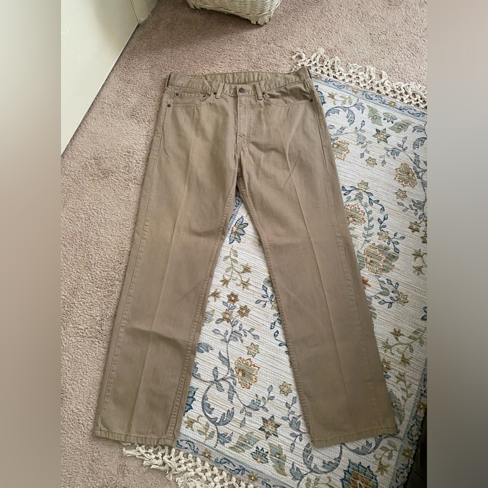 Men’s Levi 505 Khaki 36x32
